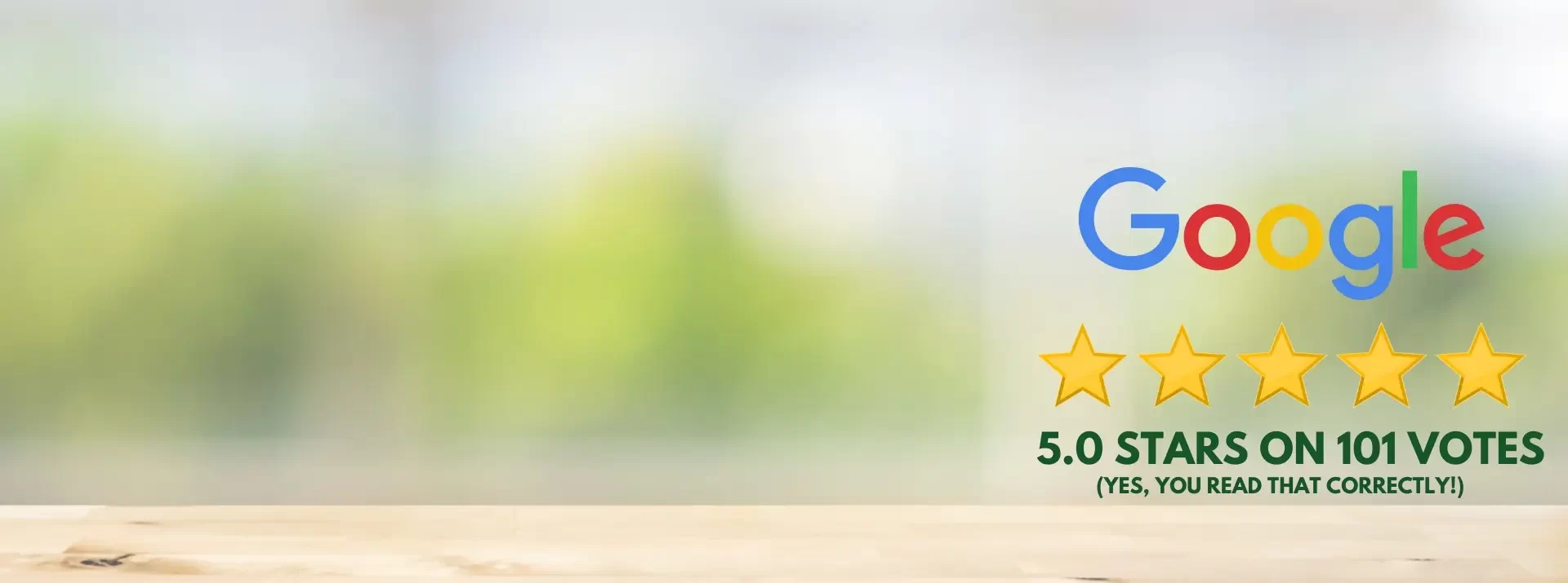Find out why everyone is rating us 5.0 stars and how we can offer you excellent service too